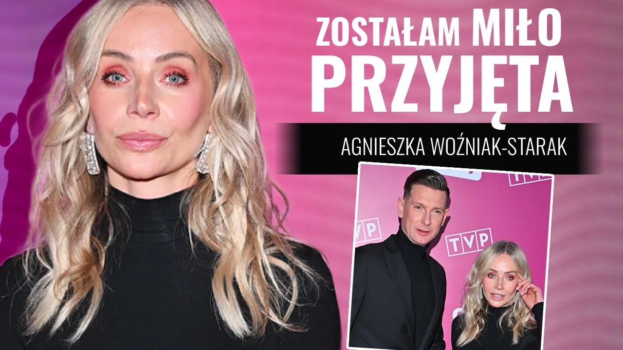 Agnieszka Woźniak-Starak o powrocie do TVP: „Zostałam miło przyjęta”