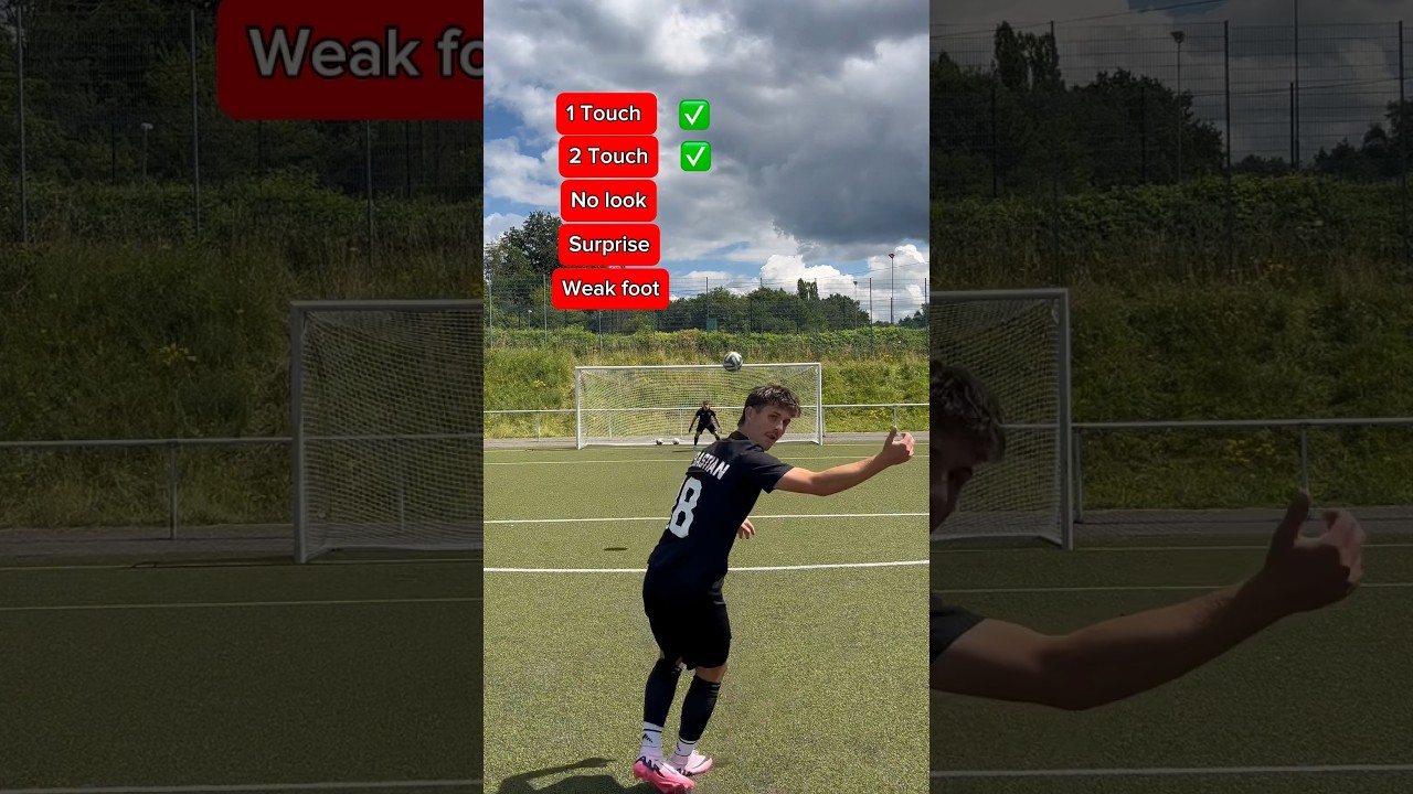 5 Different Shot Challenge #teamfk #teamfkskills