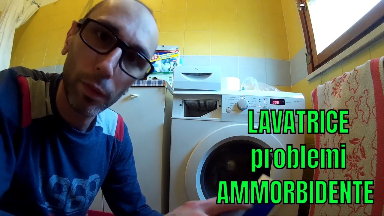 LAVATRICE problemi AMMORBIDENTE
