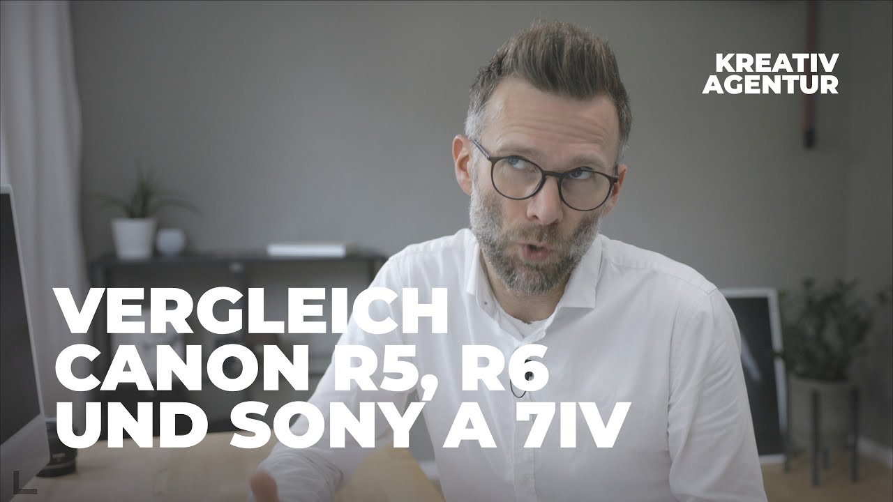 Vergleich zwischen Canon R5, R6 und der neuen Sony A7IV - Nur auf dem Papier, aber immerhin.