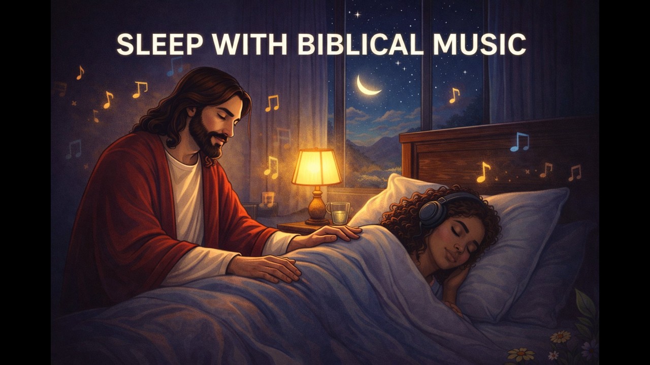 SLEEPING WITH JESUS // Soulful Lo-fi Beats & Scripture for Anxiety-Free Sleep