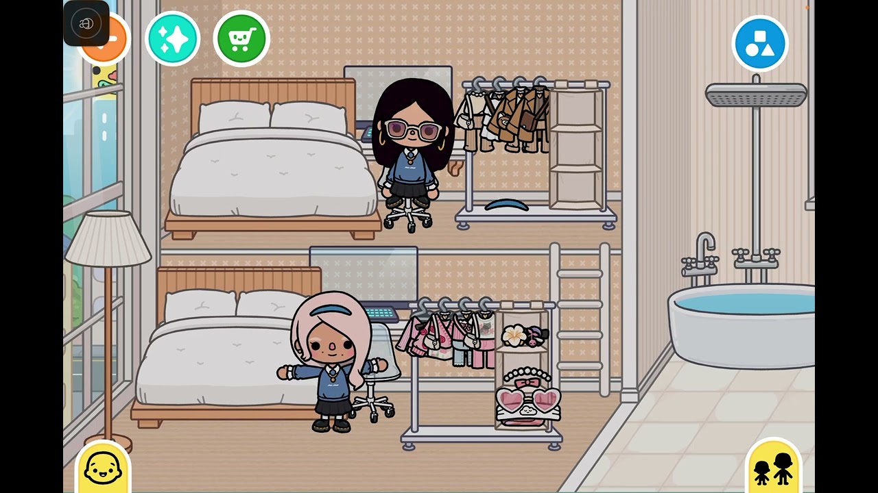 Part four of Toca Boca high school make sure to like and subscribe for more