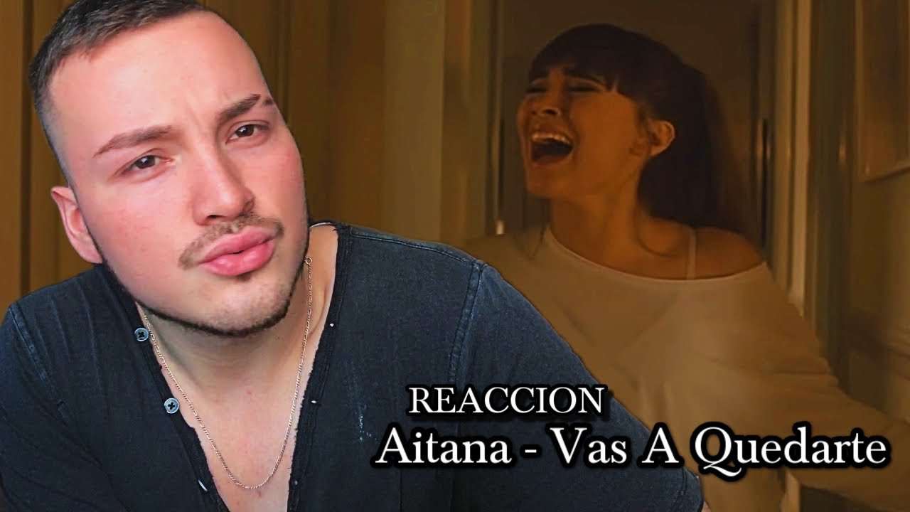 (REACCIÓN) Aitana - Vas A Quedarte | Cris Alejandro