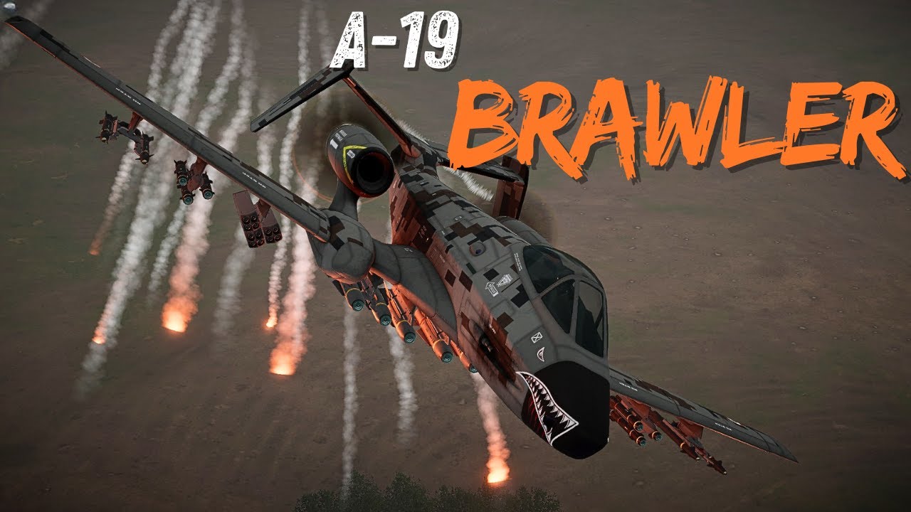 Nuclear Option: A-19 Brawler Ground Pounding | Intense Close Air Support (CAS) Gameplay