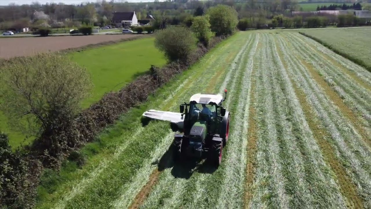 Fendt 209 & Fendt 716 au fauchage