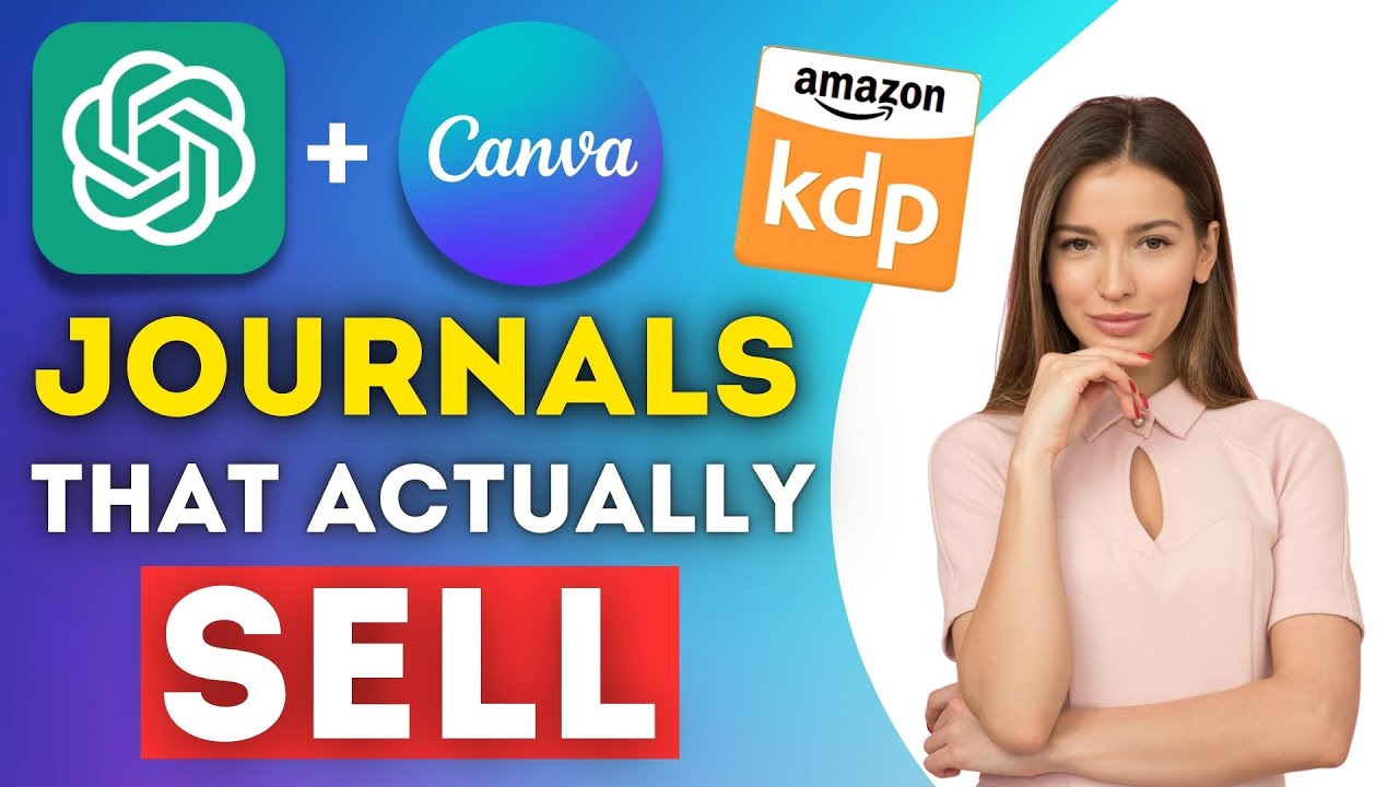 Create a Journal to Sell on Amazon KDP for FREE with Canva and AI 2025
