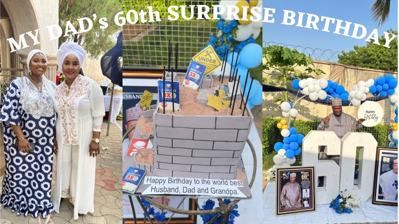 TRAVEL VLOG : Travelled to SURPRISED my DAD FOR HIS 60TH BIRTHDAY  #surprisebirthdayvlog