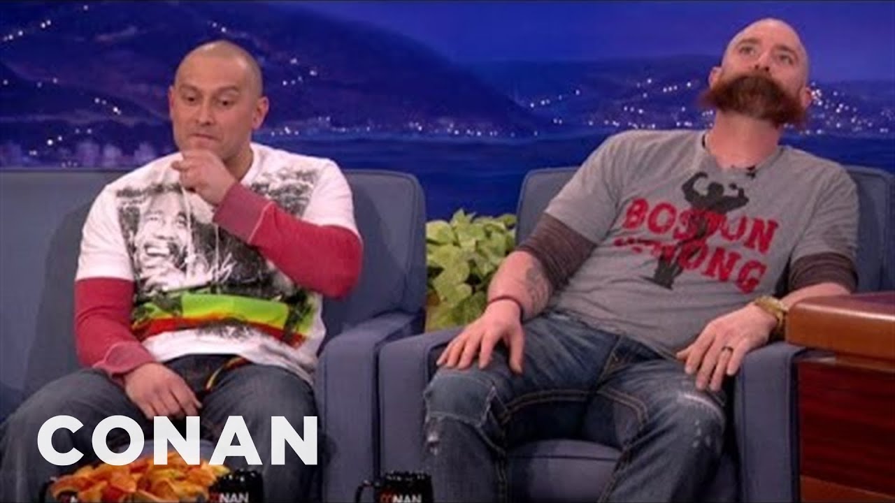 Shane Victorino & Jonny Gomes Interview Pt. 1 11/05/2013 | CONAN on TBS