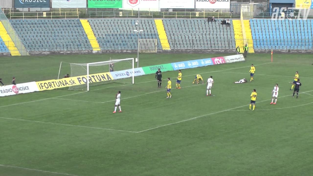 Zostrih zo stretnutia MFK Košice - AS Trenčín 2:0 (1:0)