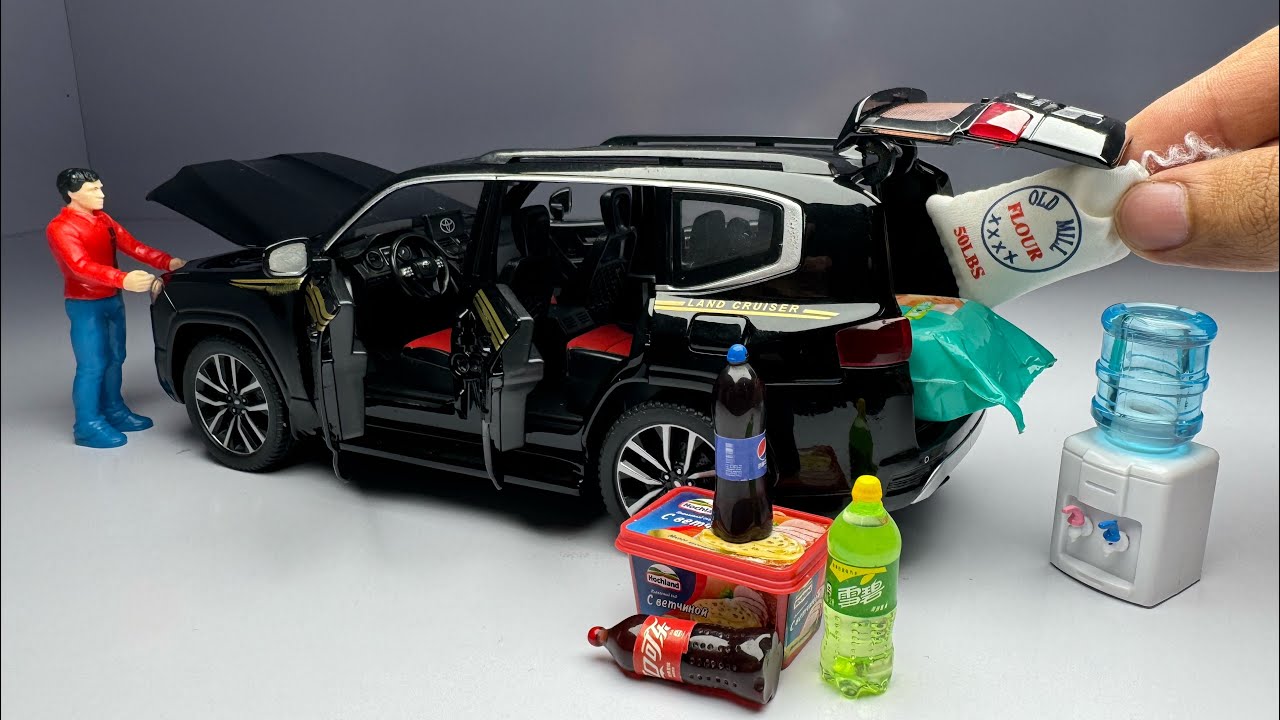 Unboxing Most Realistic Diecast Model Toyota Land Cruiser LC300 GR Sports Cars @Viralwitnes