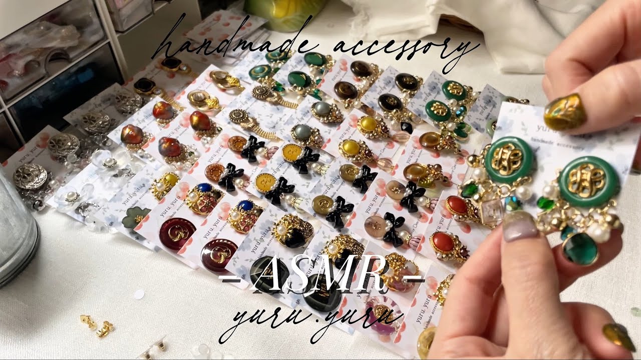 【梱包動画】ASMRコラージュ梱包✨約70分☀️#睡眠用 #作業用 #ハンドメイド #asmr #handmade #smallbusiness #jewelry #valentinesday