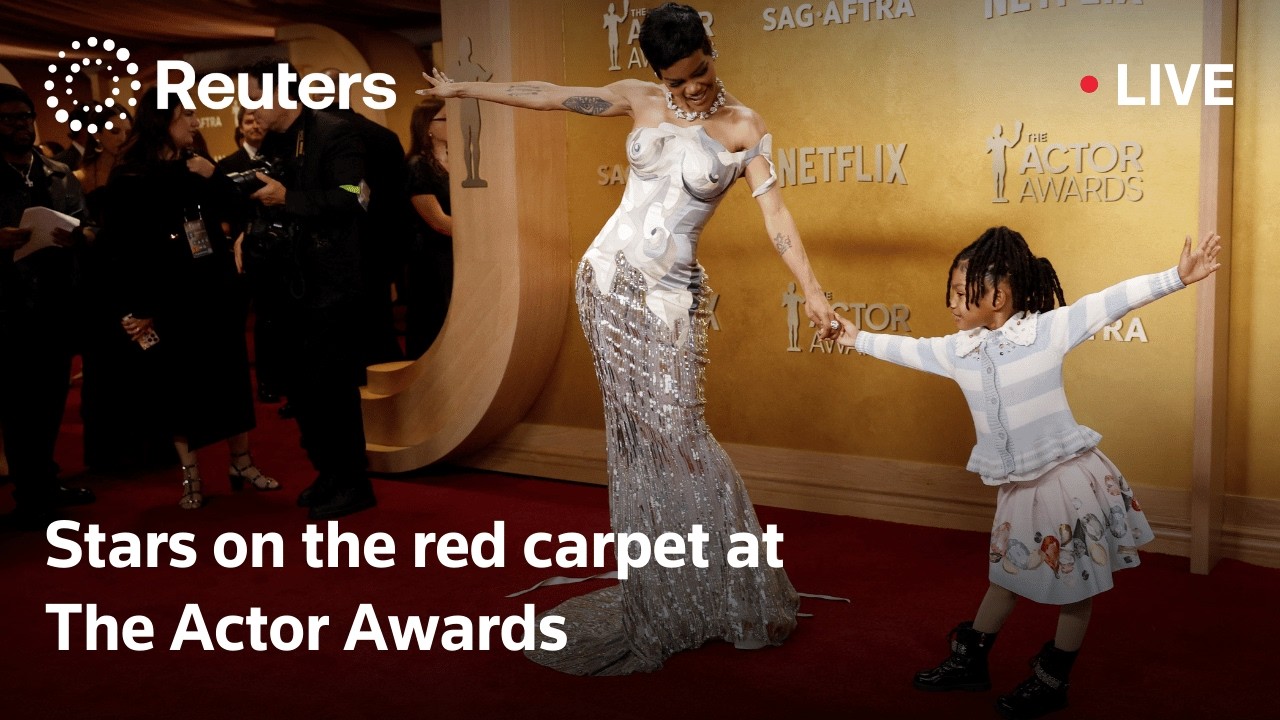LIVE: Stars on the red carpet at The Actor Awards