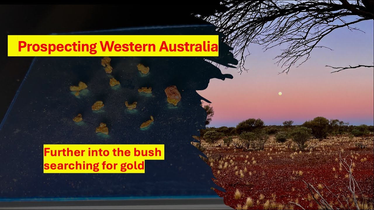 WA prospecting: Heading east from Leonora and further into the bush looking for gold and history!!