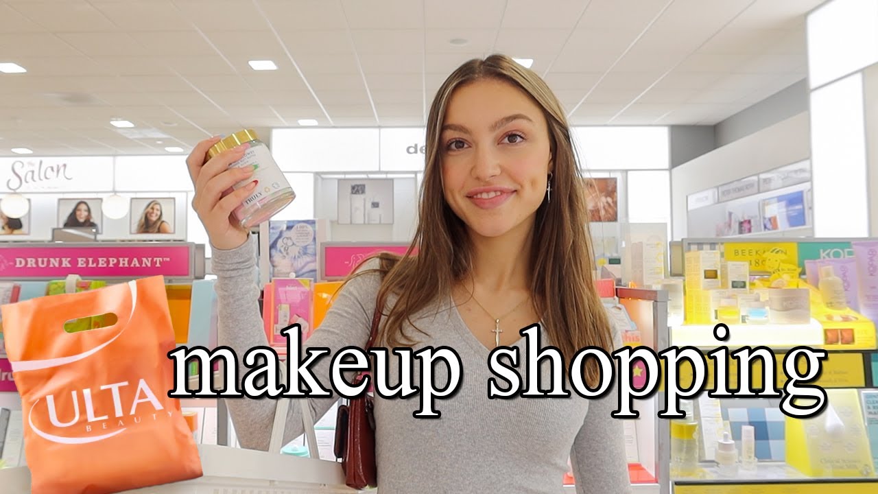 shopping for viral tiktok makup at ulta