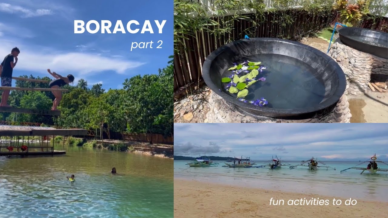 boracay pt2 vlog | summer activities, exploring 