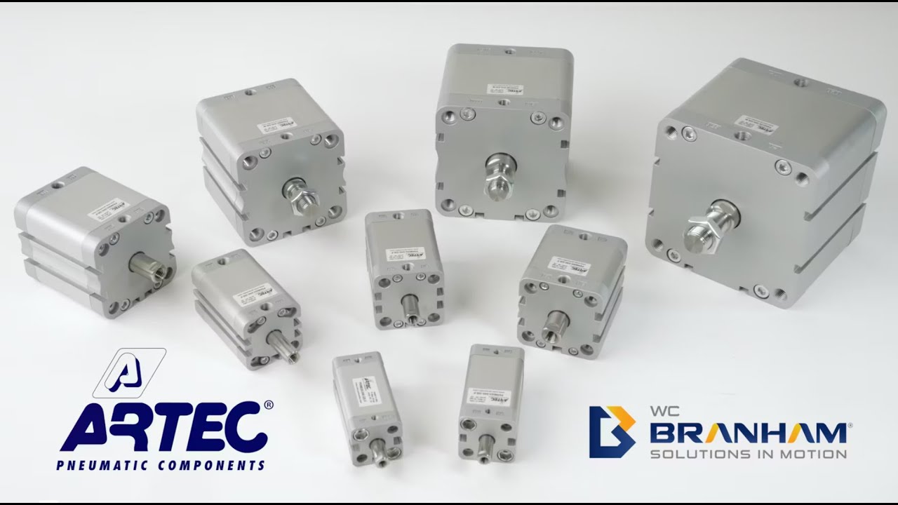 Artec® ISO Standard Pneumatic Cylinders from W.C. Branham Inc exclusively for North America