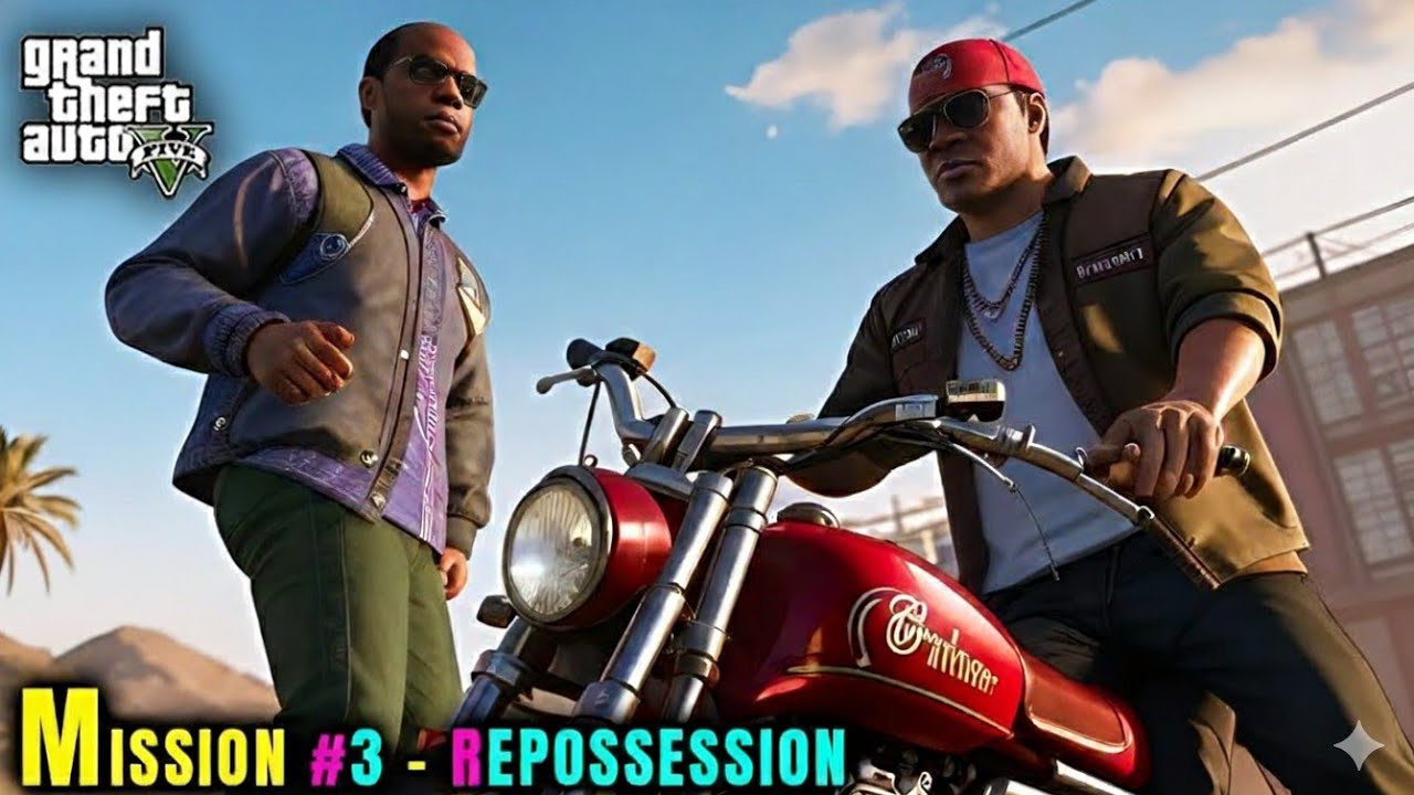 A mistake in this mission means the end 😱 | GTA 5 Repossession Mission