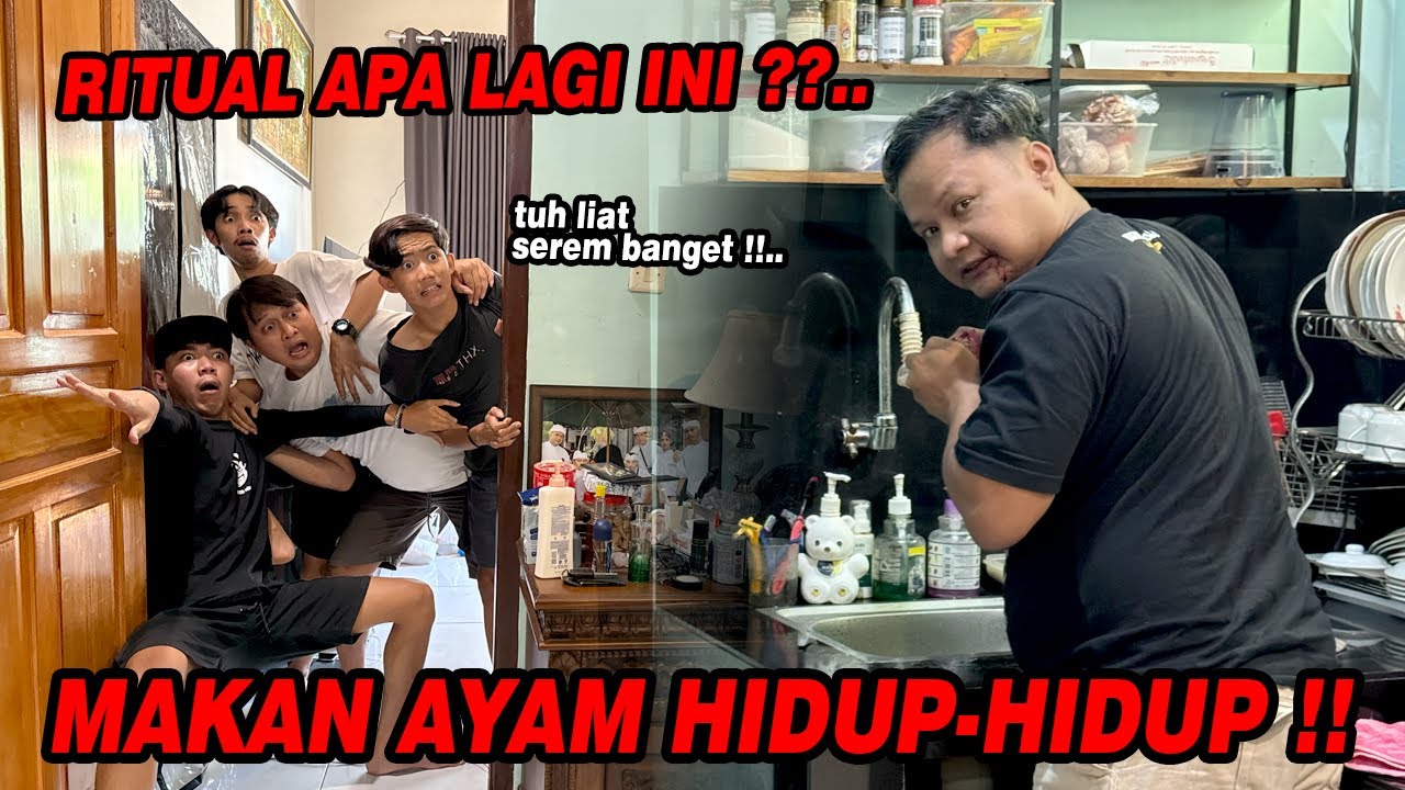 MULUT SAMPE PENUH D4R4H !! Ritual apalagi yang Mas Joko lakukan ??