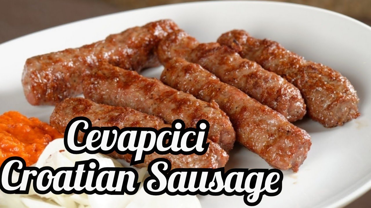 Cevapcici Croatian Sausage + Pinoy Family in Austria