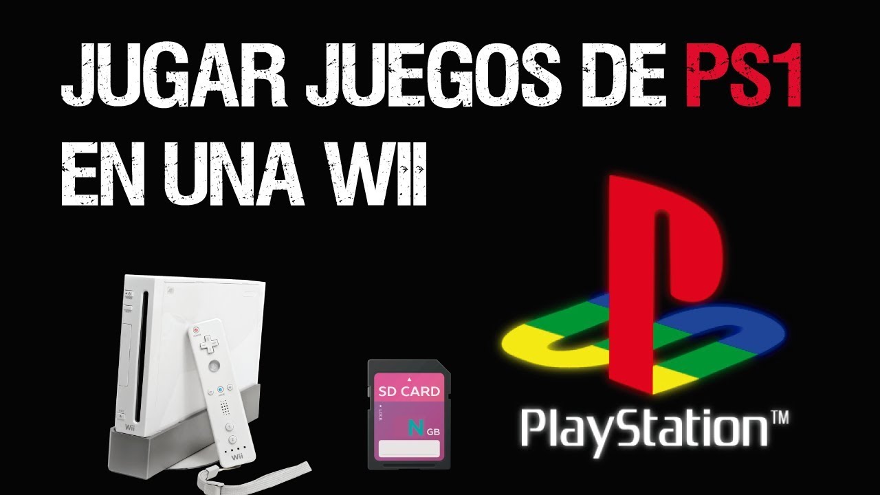 Como jugar juegos de PlayStation 1 en una WII por SD [WIISXR] Facil y Rapido | Tutorial 2018