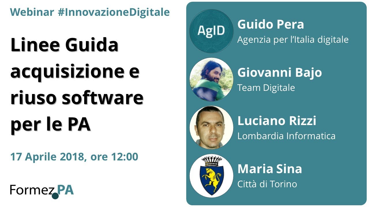 Linee Guida acquisizione e riuso software per le Pubbliche Amministrazioni