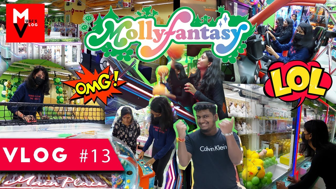 Molly Fantasy Arcade Games at Main Place Mall USJ (Claw Machine) Family Fun Games | Malaysia | Tamil