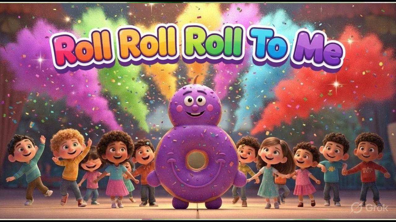 Roll Roll To Me 🎵 | English Rhymes for Kids | From The Roots!🌱 #englishrhymesforkids #nurseryrhymes