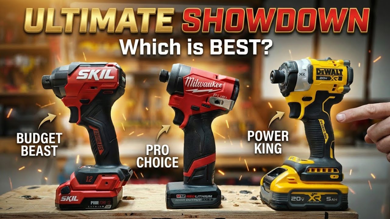 Какой ударный шуруповерт лучше всего подойдет именно ВАМ?