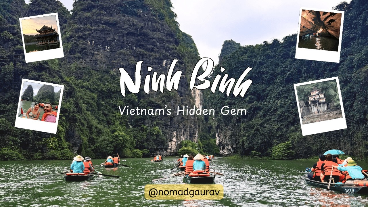 Ninh Binh, Vietnam 🇻🇳 | Trang An Boat Ride, Bai Dinh Pagoda & Tet Celebration