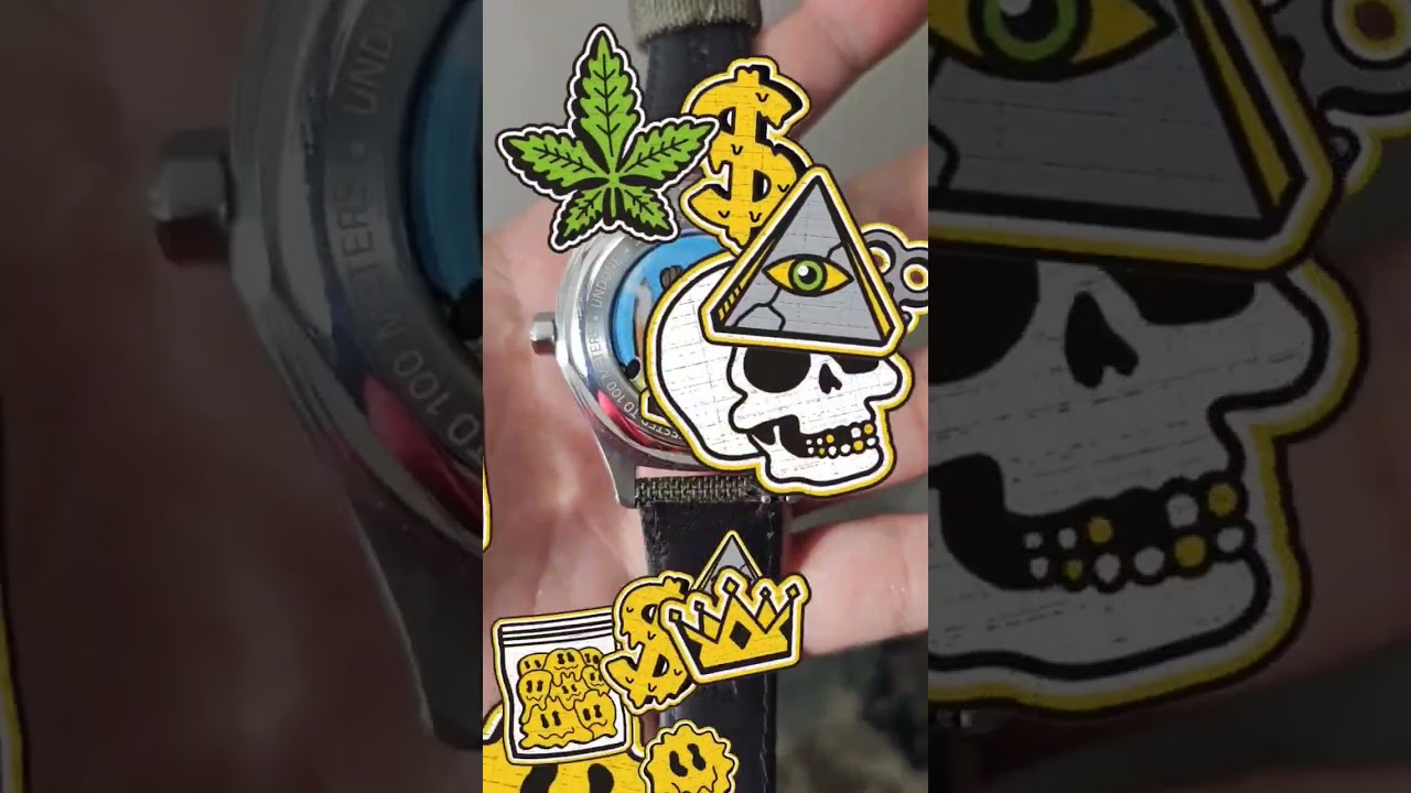 Custom Undone Basecamp Cali 420 #watches #watchreviews #wotd #divewatch #420 #undonewatches #cali420