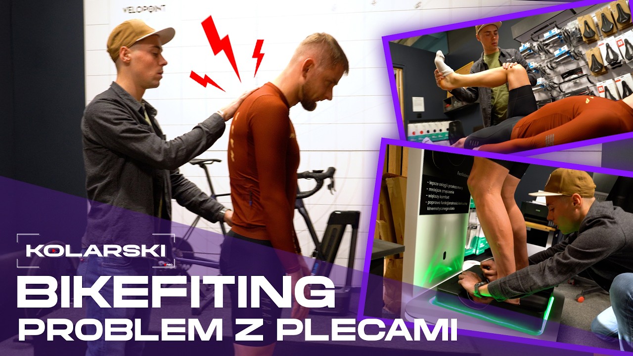 B&oacute;l w plecach podczas jazdy. Jak sobie z nim poradzić? - Bikefitting | Krok po kroku