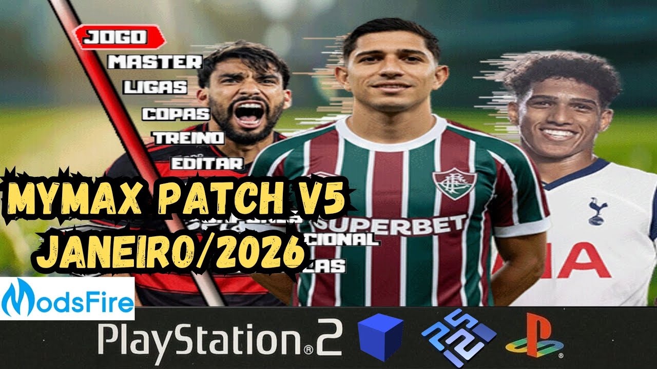 Bomba Patch 2026 Mymax V5 (Janeiro/2026) PS2 ISO Download Grátis