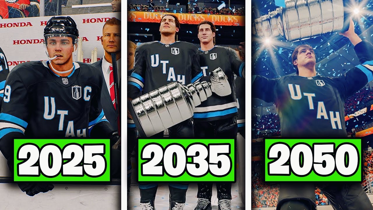 Rebuilding The Utah Hockey Club Until Franchise Mode Ends