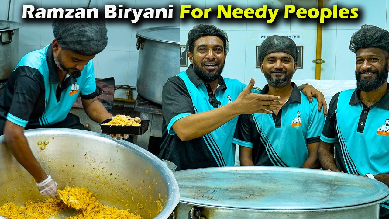 Ramzan Biryani Distributed For Needy Peoples In Dubai...