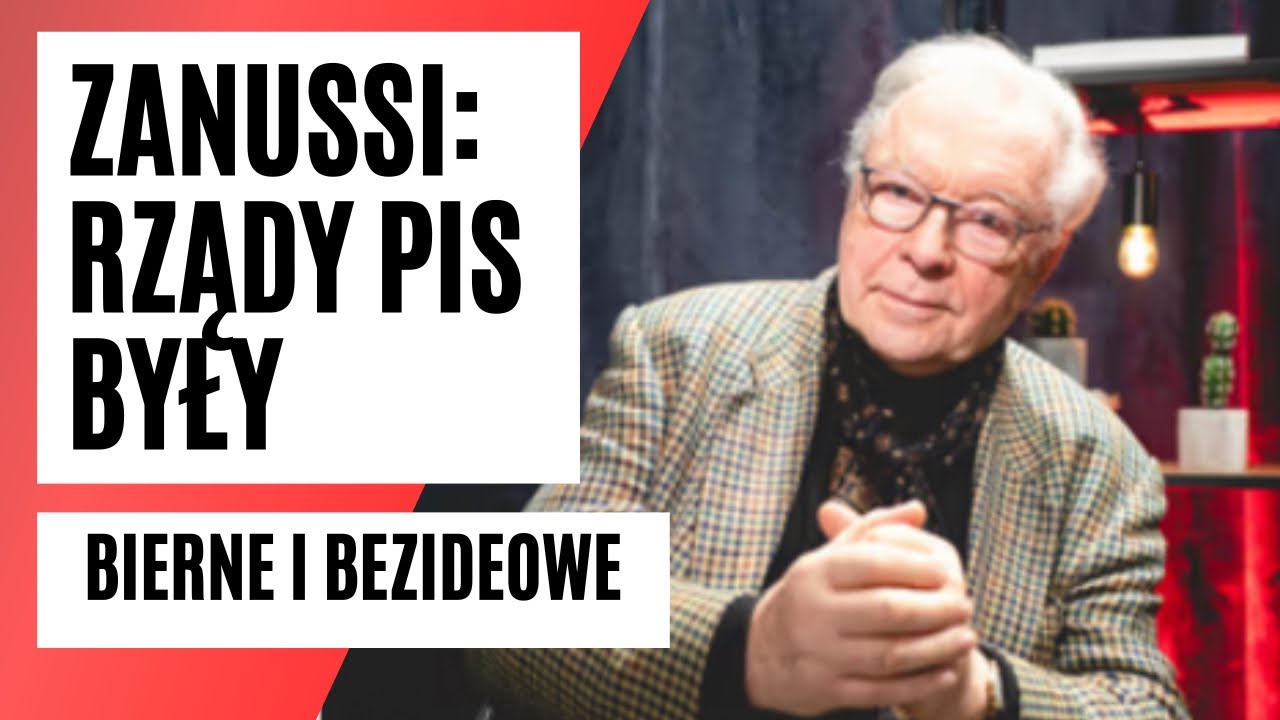 Zanussi mocno o rządach PiS. Pada słowo 