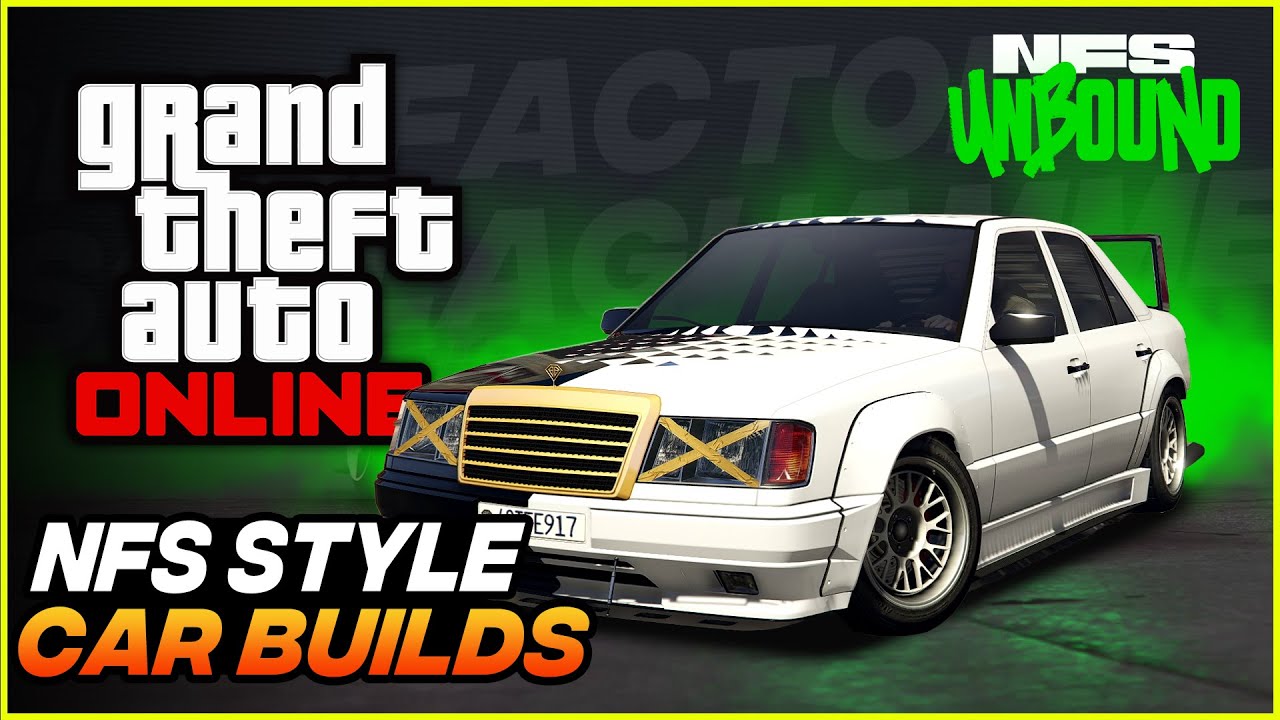 GTA Online Benefactor Vorschlaghammer NFS unbound Car Build, ASAP Rocky's Mercedes 190E.