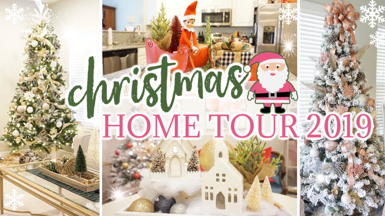 CHRISTMAS HOME TOUR 2019 | MODERN FARMHOUSE GLAM DECOR | VLOGMAS | JESSICA O'DONOHUE