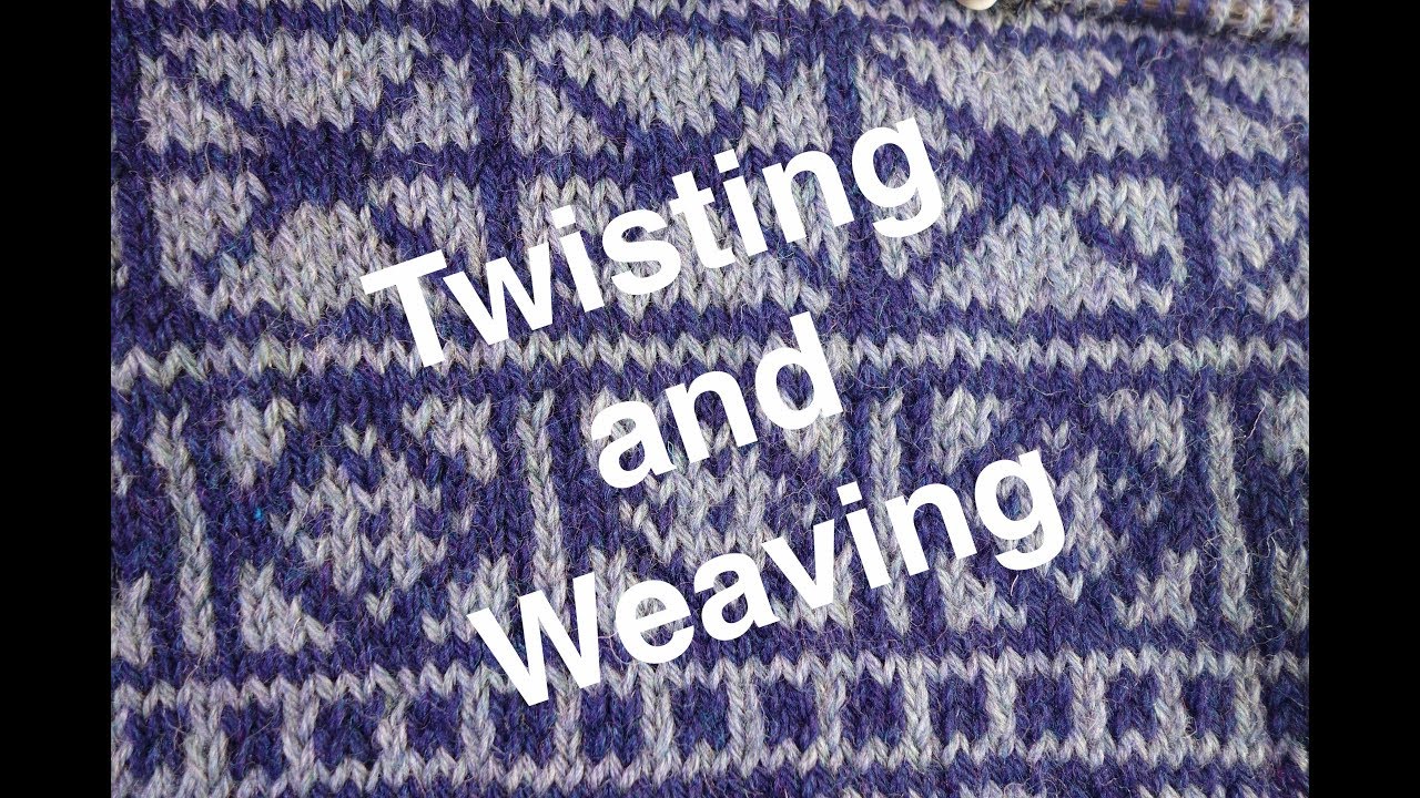 Stranded Colorwork: Trapping Floats by Twisting or Weaving // Technique Tuesday