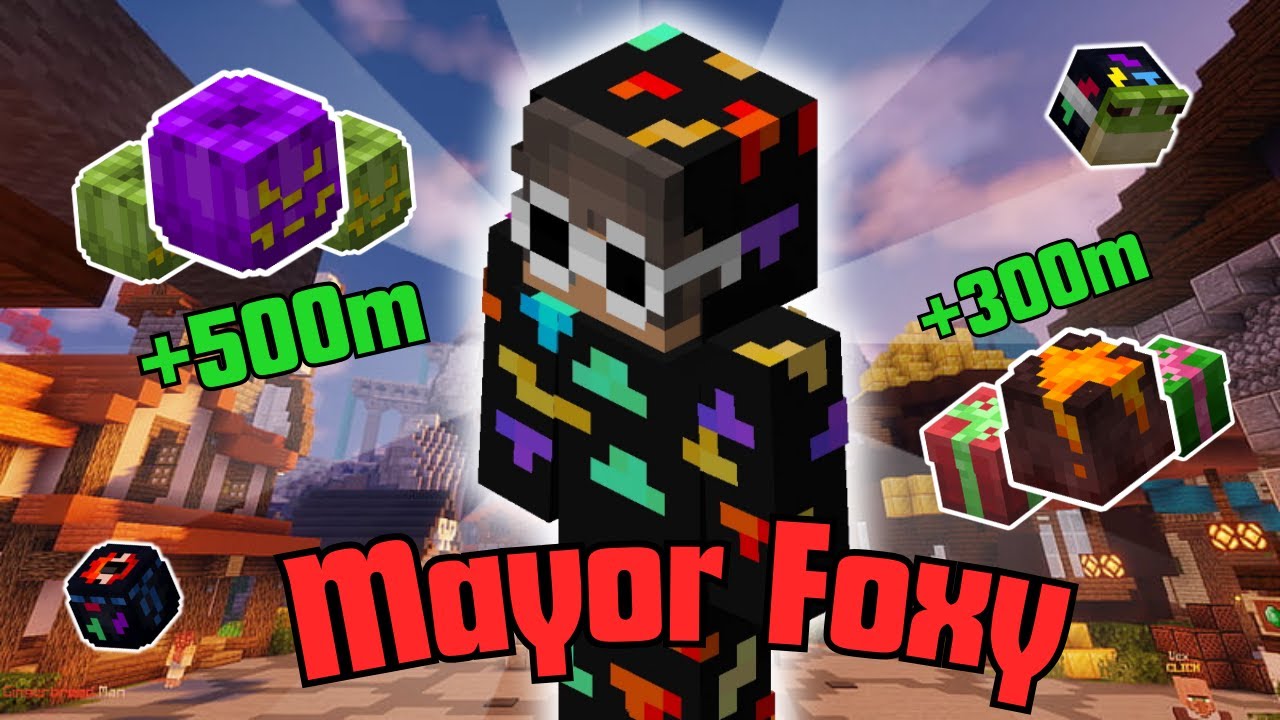 Как я заработал 800 МИЛЛИОНОВ МОНЕТ во время FOXY! (Руководство по Hypixel Skyblock)