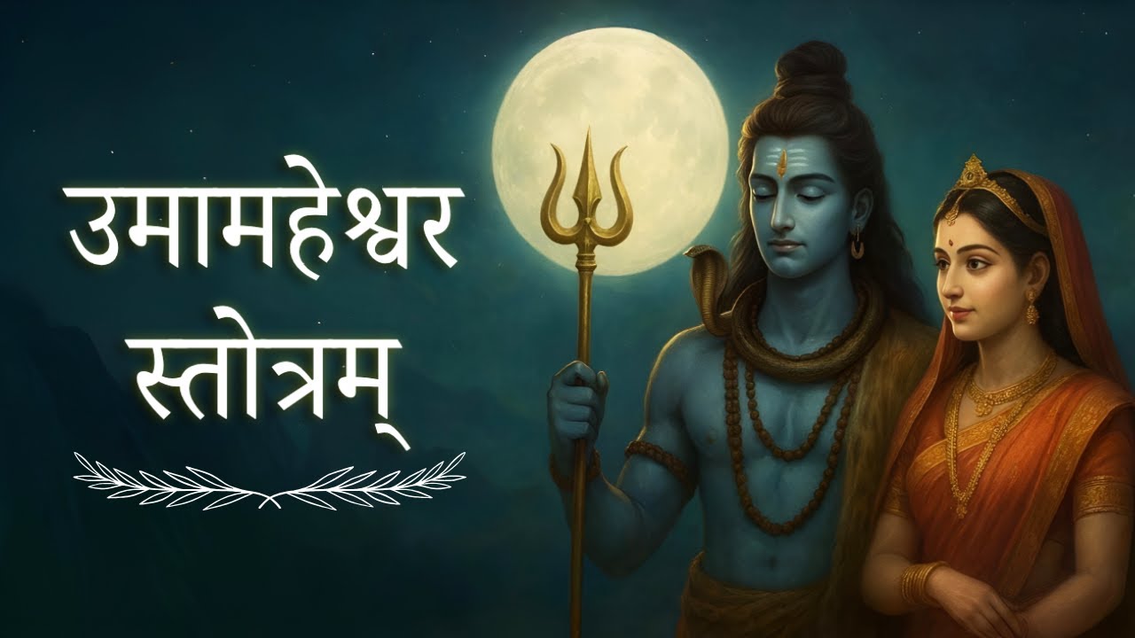 Uma Maheshwar Stotram (Lyrical) | Shiva Parvati Mantra for Peace & Divine Union