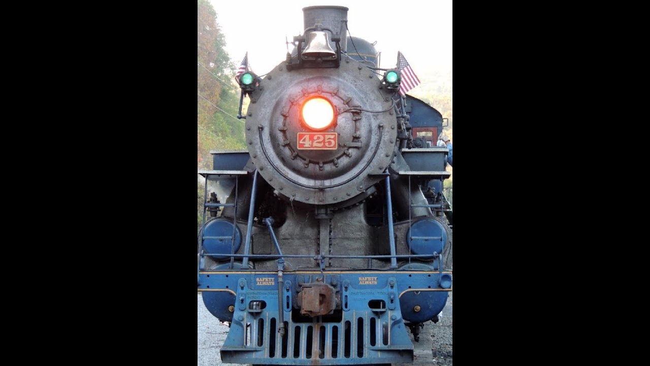 Part 1 of 2 10-12-13 Steamin' through the Fall Foliage on the Reading and Northern RR Part 1 of 2