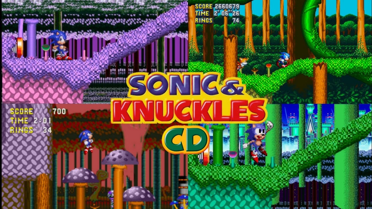 Sonic & Knuckles CD: Mushroom Hill Zone (Past Present & Futures) (By MTBV)