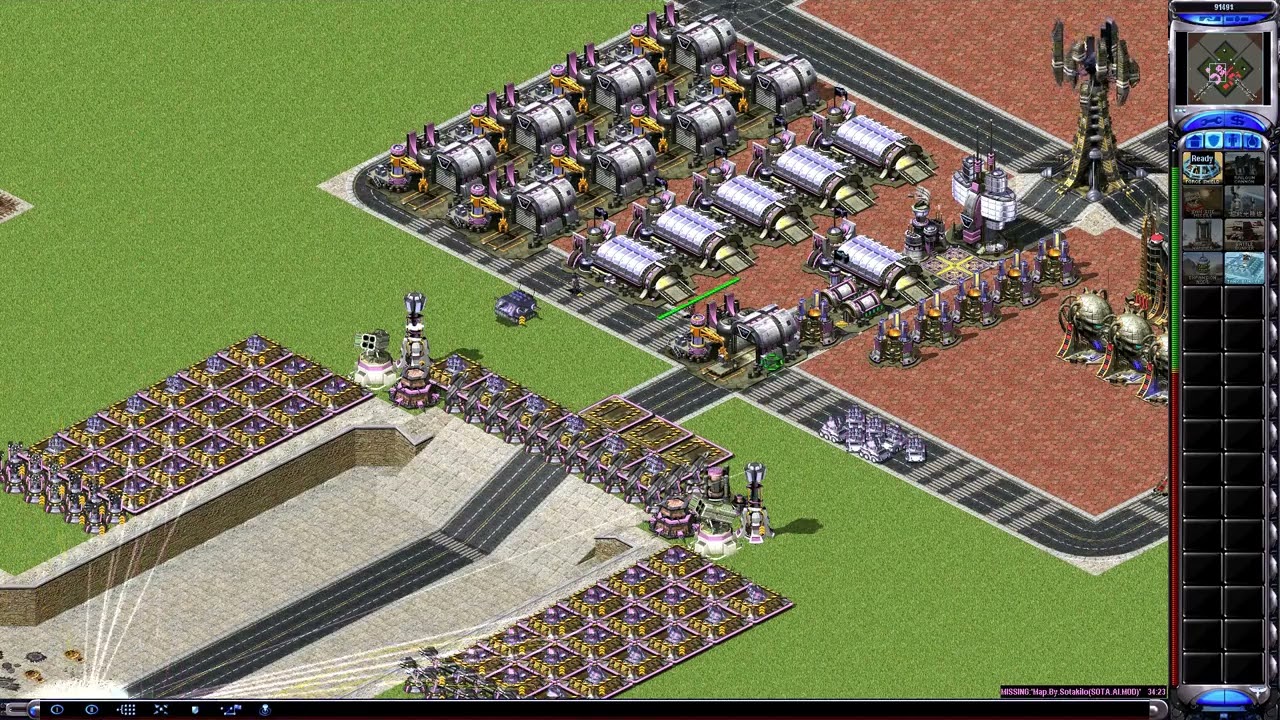 Red Alert 2 / Yuri's Revenge - Survival Map By Sota AI Mod