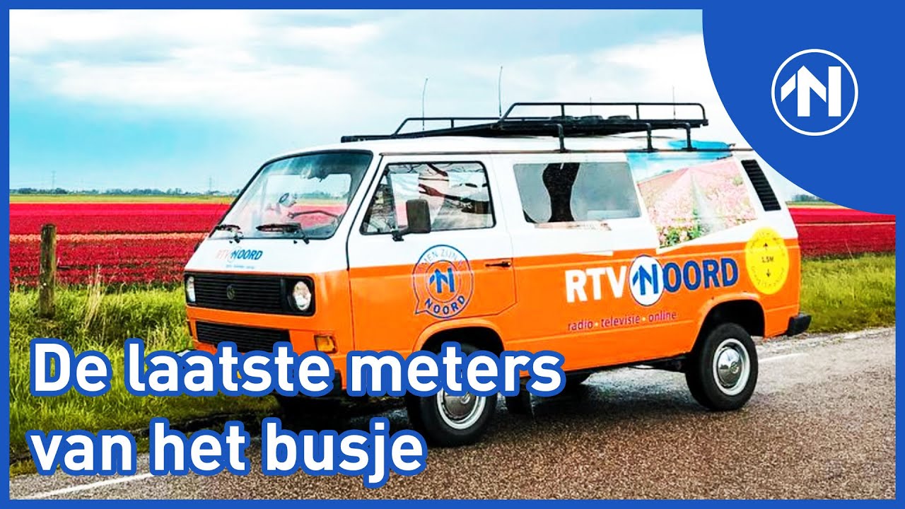 Het oude Expeditie Grunnen busje is overgedragen aan het Bus Museum