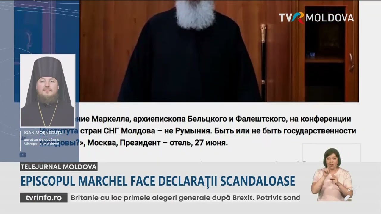 Episcopul Marchel a promovat extinderea influenței ruse în Republica Moldova, la Moscova