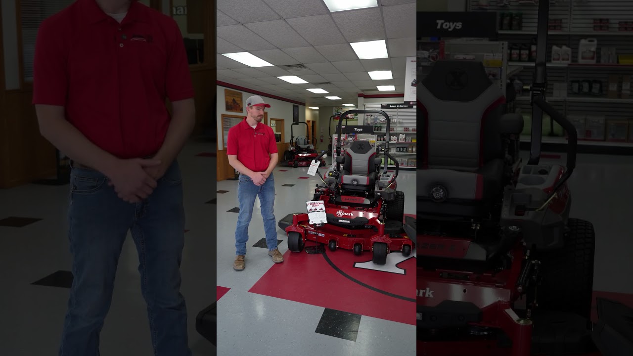 New look, Same Exmark Mowers Power!