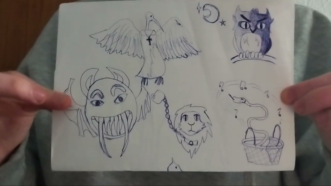 Animal Tattoo ASMR (low quality)