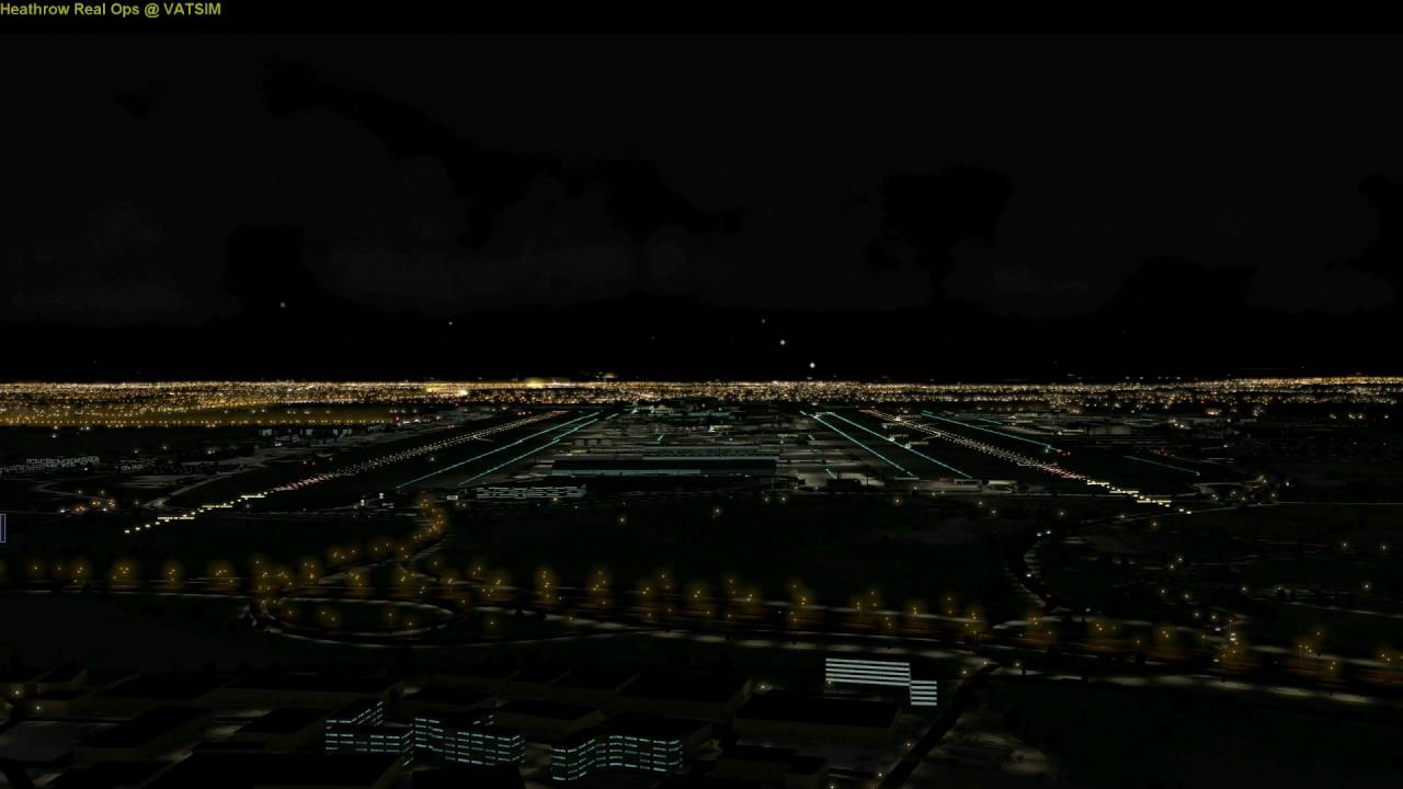 Heathrow Real Ops event on Vatsim - May 22, 2016 - Time-lapse
