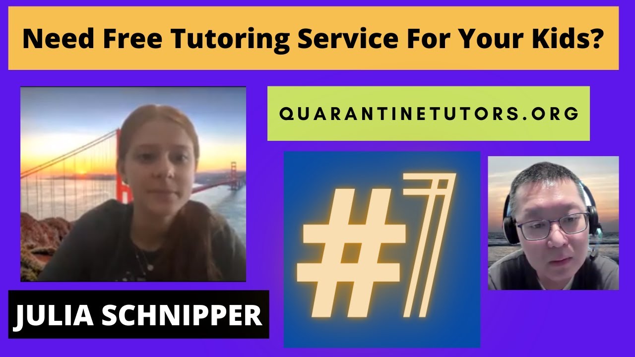 Free Tutoring Service | QuarantineTutors.org | Local Business Interviews