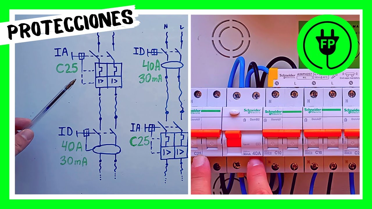 ¿¿¿Qué PROTECCIÓN ELÉCTRICA va ANTES, el interruptor magnetotermico o el diferencial???